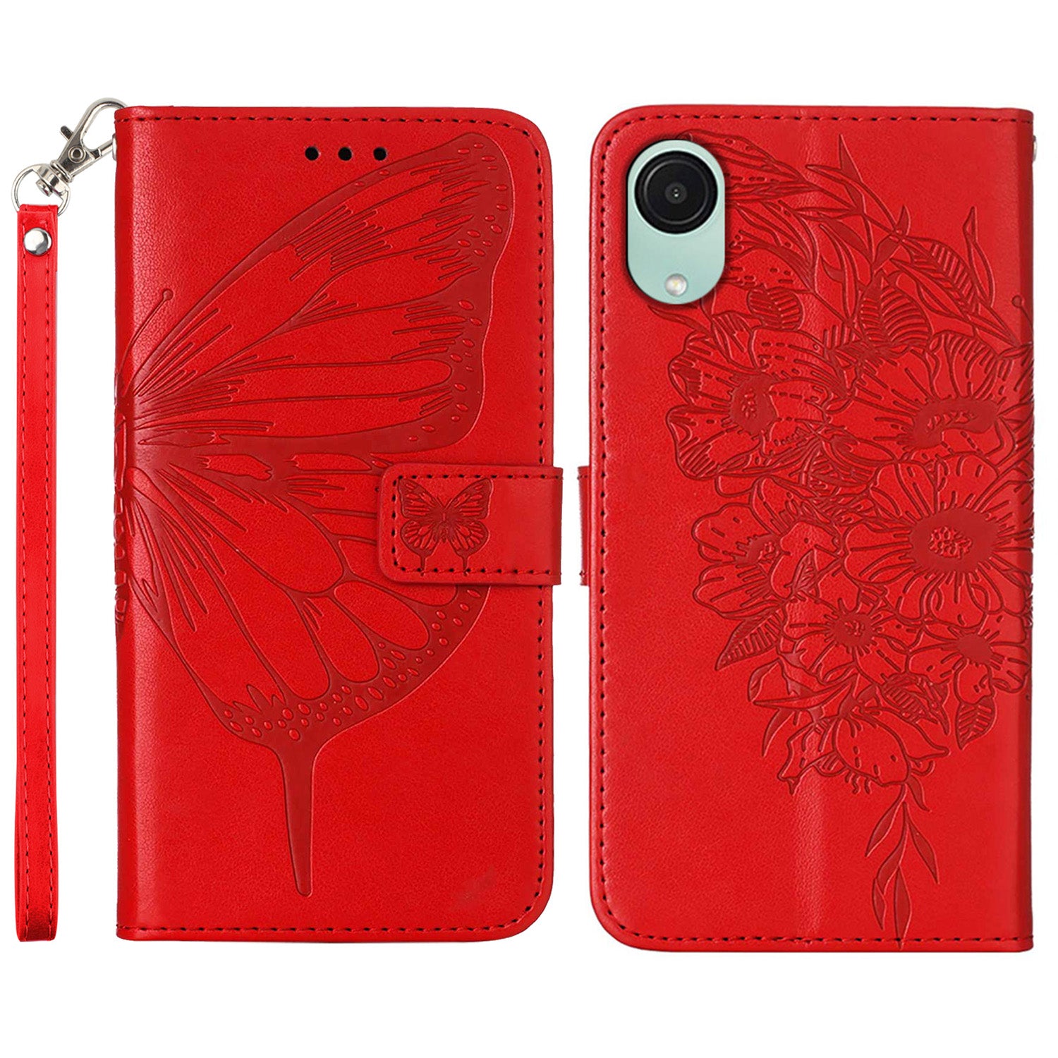 YB Imprinting Series-4 PU Leather Case for Samsung Galaxy A04 Core 4G Phone Cover Imprinted Shockproof Wallet Case YB Imprinting Series-4 PU Leather Case for Samsung Galaxy A04 Core 4G Phone Cover Imprinted Shockproof Wallet Case